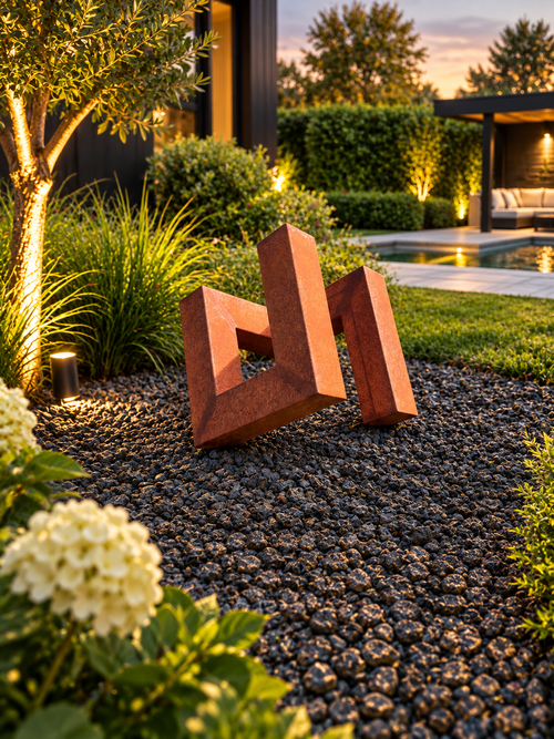 Ground Force – Geometric Steel Sculpture