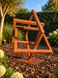 Orbit – Geometric Steel Sculpture